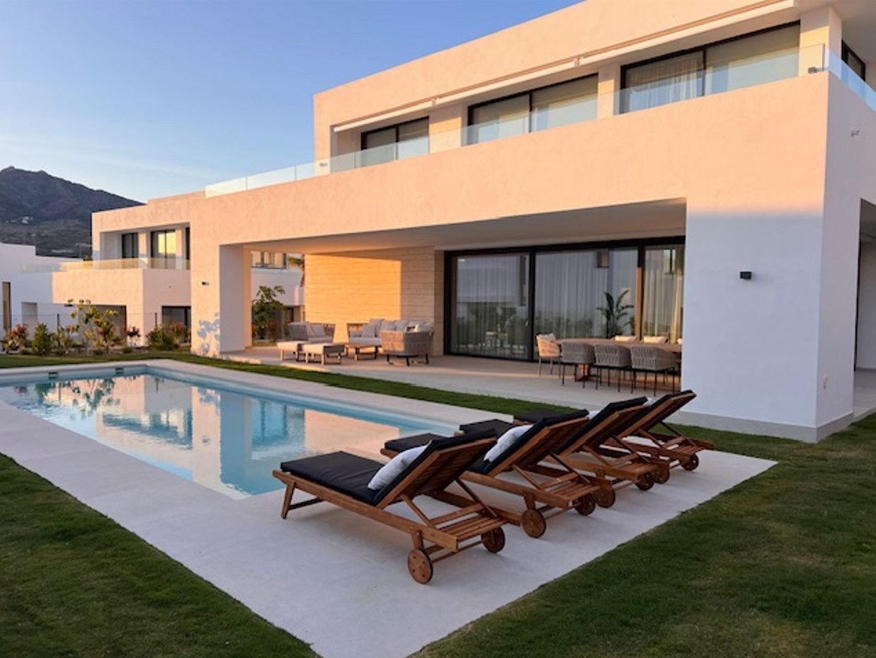 Terrace of House or chalet to rent in Marbella  with Air Conditioner, Heating and Private garden