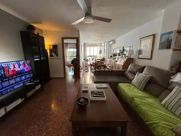 Sala de estar de Piso en venta en Valencia con Aire acondicionado, Calefacción y Balcón