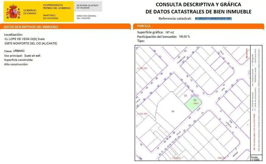 Terrenos y solares en venta en Calle LOPE DE VEGA, imagen 9