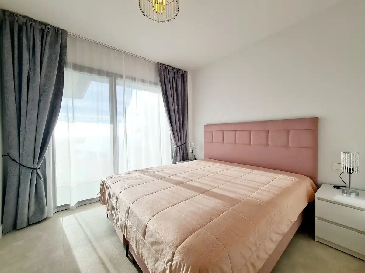 Bedroom of Detached homes for rent in Mijas  with Air Conditioner, Private garden and Swimming Pool