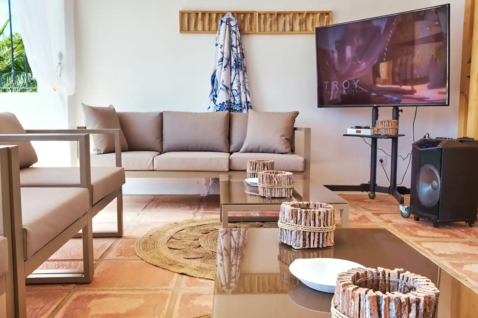 Sala de estar de Edificio en venta en Jávea / Xàbia