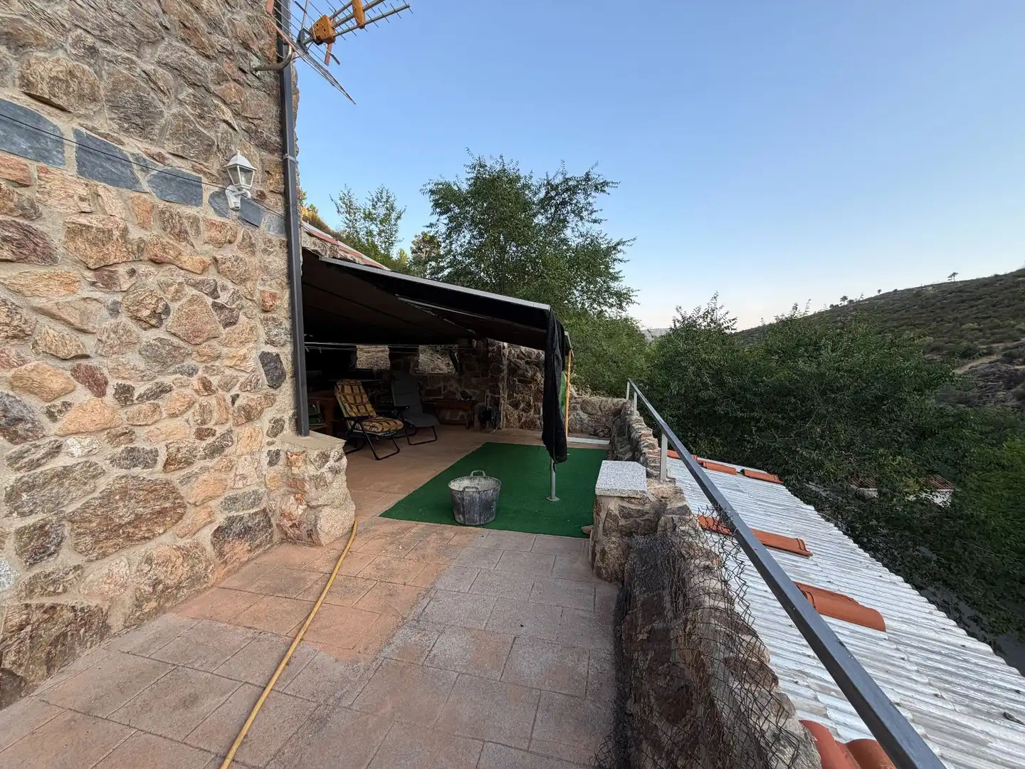 Terraza de Casa o chalet de alquiler en Robledo de Chavela con Calefacción, Terraza y Trastero