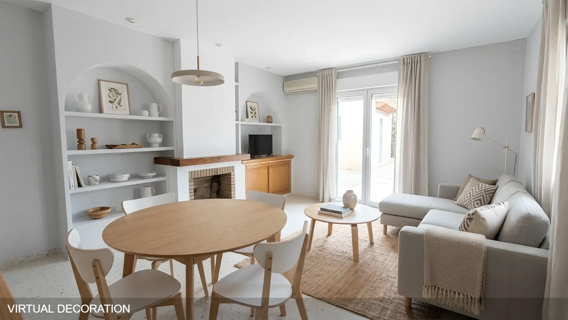 Sala de estar de Casa o chalet en venta en La Nucia con Calefacción, Jardín privado y Terraza