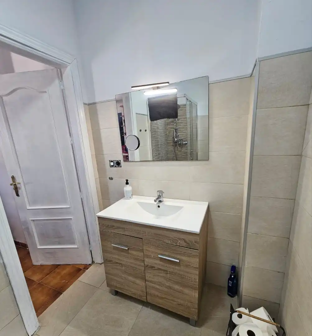 Bathroom of Country homes for rent in Guaro  with Private garden, Swimming Pool and Furnished