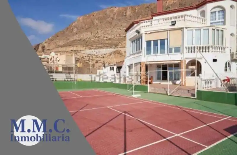 Exterior view of Houses for sale in Roquetas de Mar  with Air Conditioner, Heating and Private garden