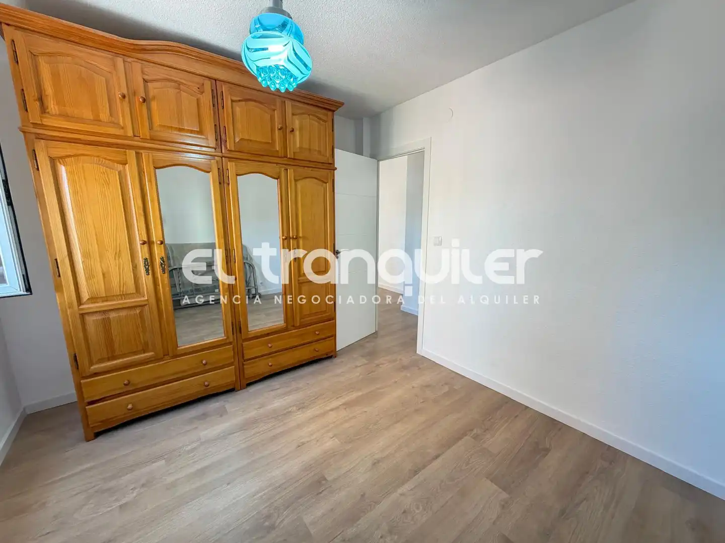 Bedroom of Flat for rent in Madrid  with Air Conditioner, Terrace and Washing machine
