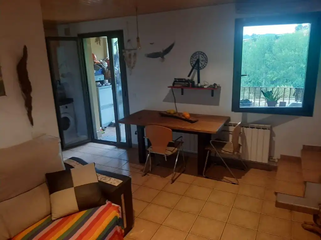 Wohnzimmer von Maisonette zum Verkauf in Berga mit Heizung, Parkett und Abstellraum