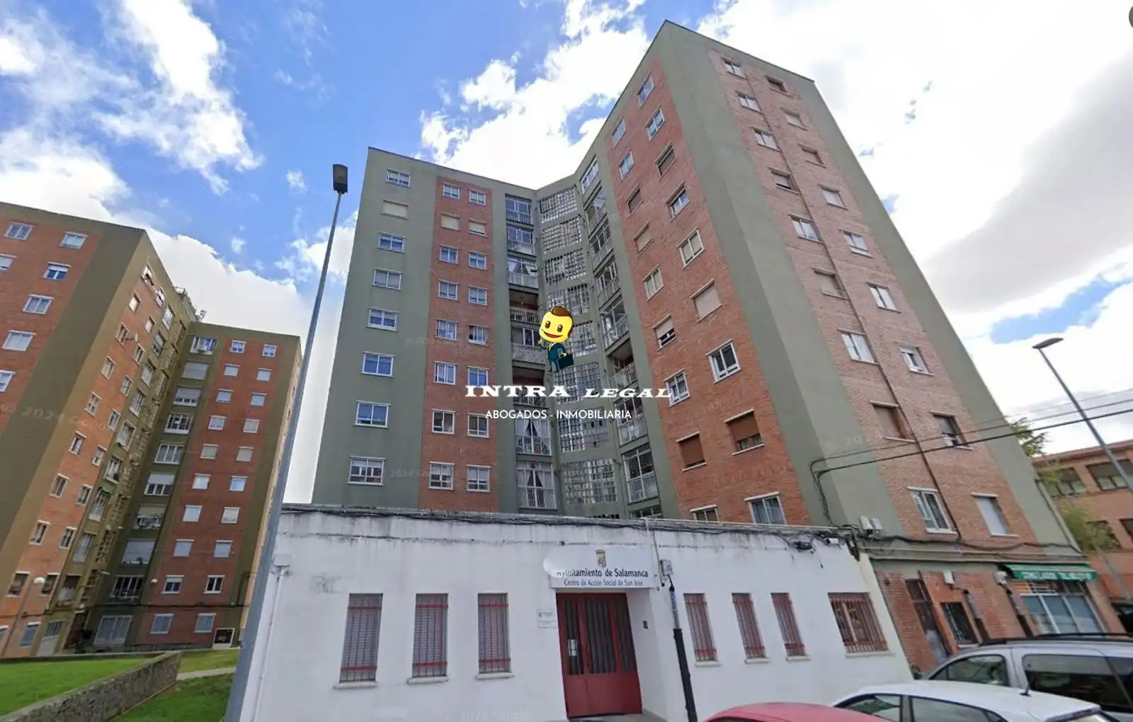 Exterior view of Flat for rent in Salamanca  with Heating, Terrace and Furnished