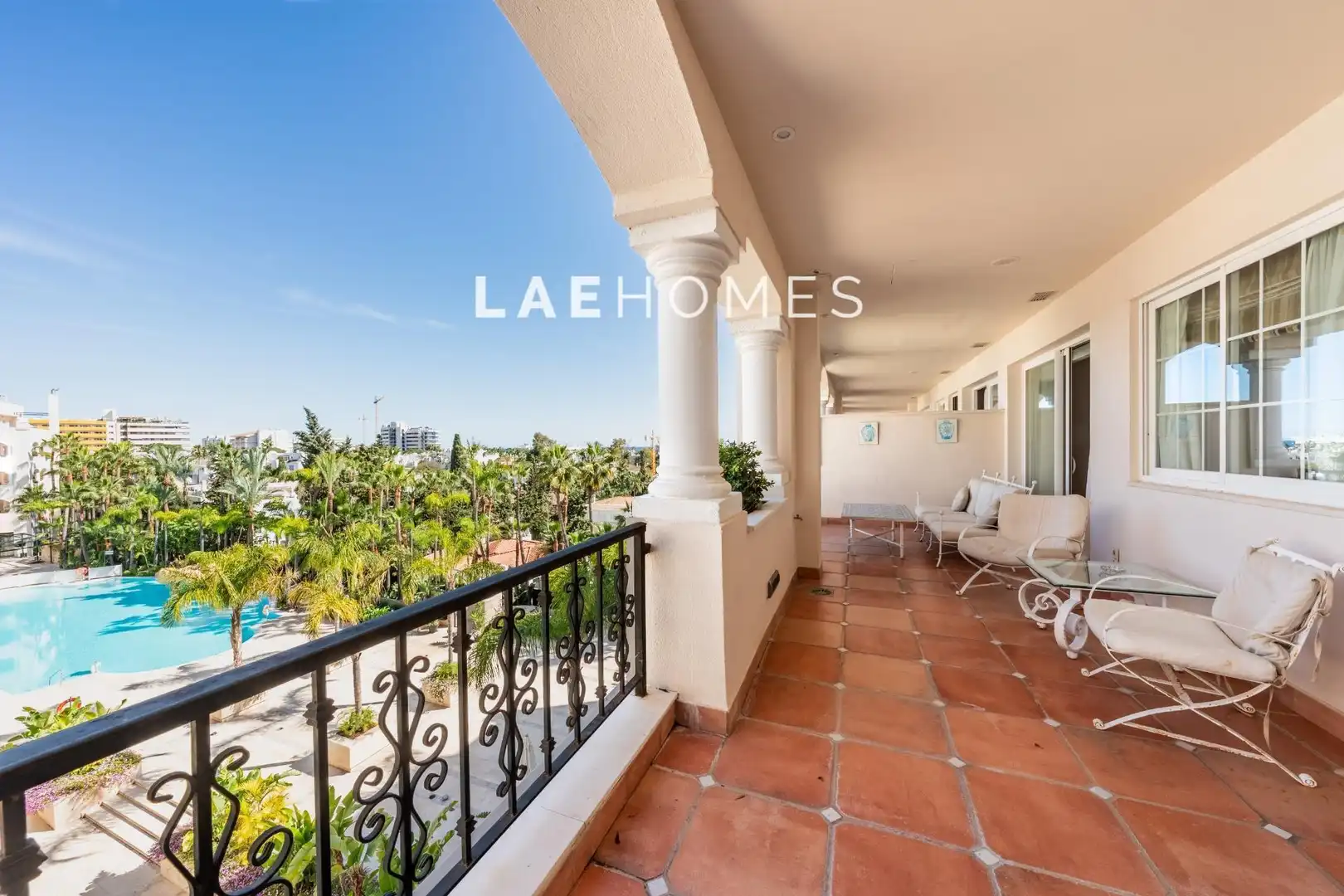 Terrassa de Apartament en venda en Marbella amb Aire condicionat, Calefacció i Terrassa