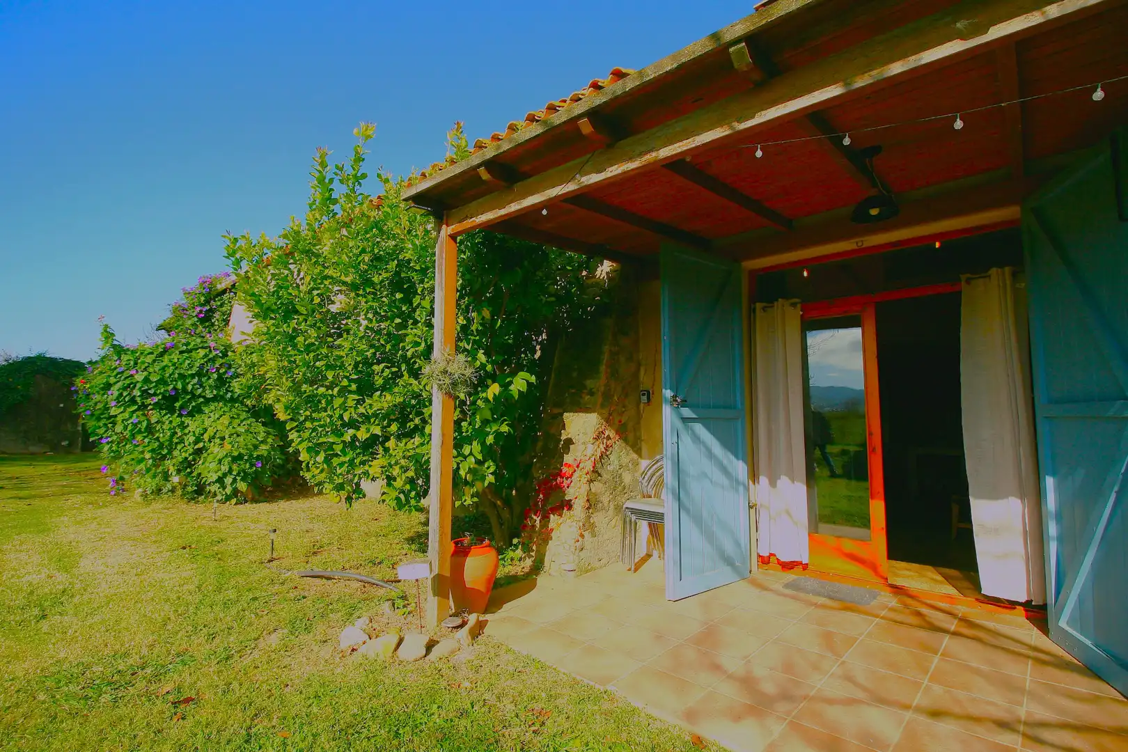 Garten von Country house zur Miete in Bordils, Girona