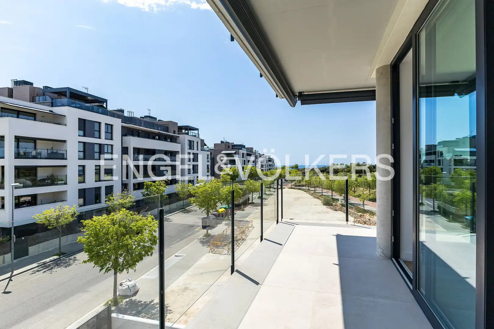 Terrace of Flat for rent in Vilanova i la Geltrú  with Air Conditioner, Heating and Terrace
