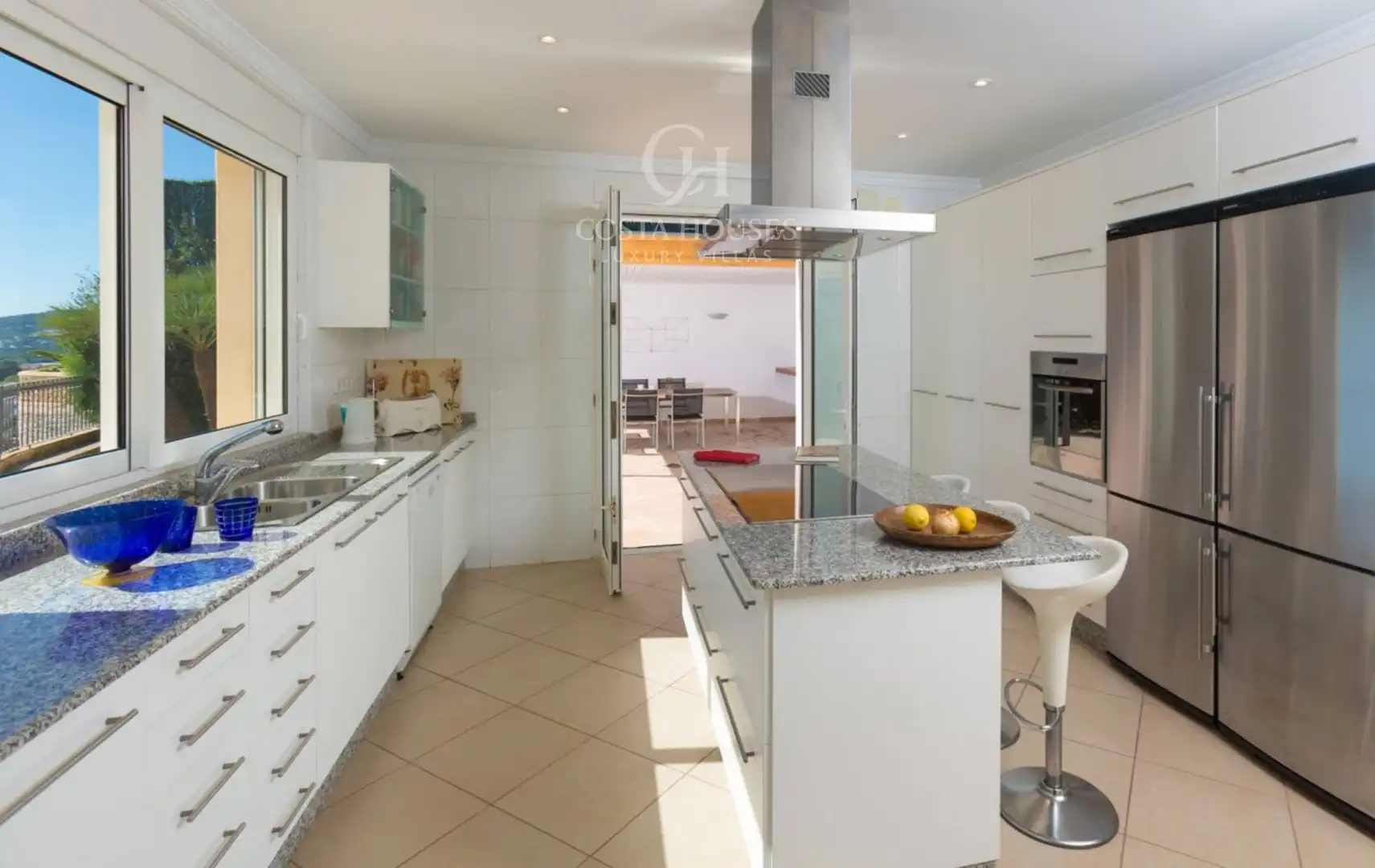 Kitchen of Houses for sale in Jávea / Xàbia  with Air Conditioner, Private garden and Terrace