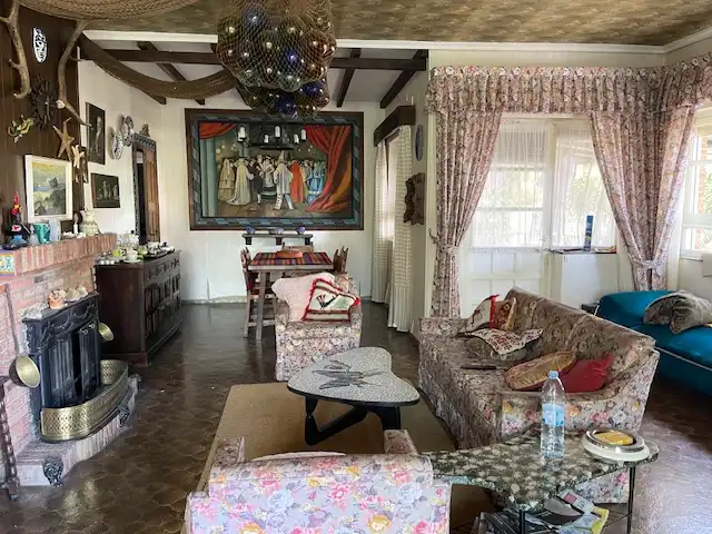 Sala d'estar de Casa o xalet en venda en Laguna de Duero amb Aire condicionat, Moblat i Forn