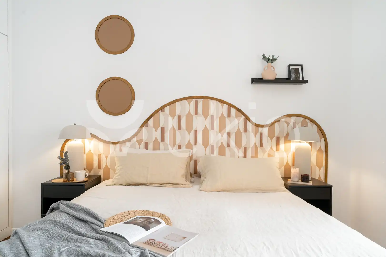 Bedroom of Apartments for rent in Madrid  with Air Conditioner, Heating and Furnished