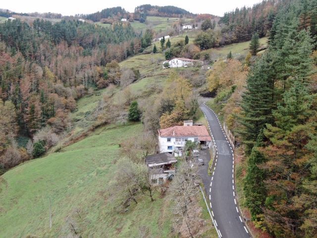 Vista exterior de Finca rústica en venda en Elgoibar amb Jardí privat, Terrassa i Traster