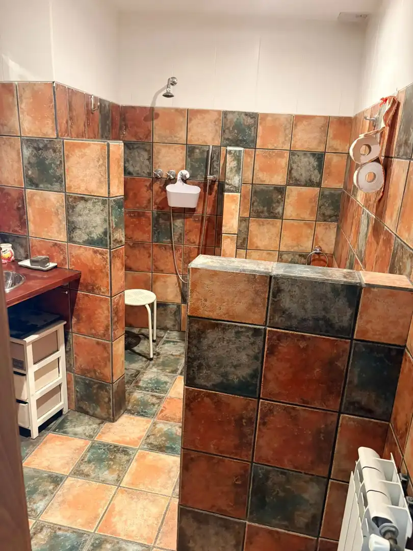 Baño de Casa adosada en venta en Cabranes con Calefacción y Terraza