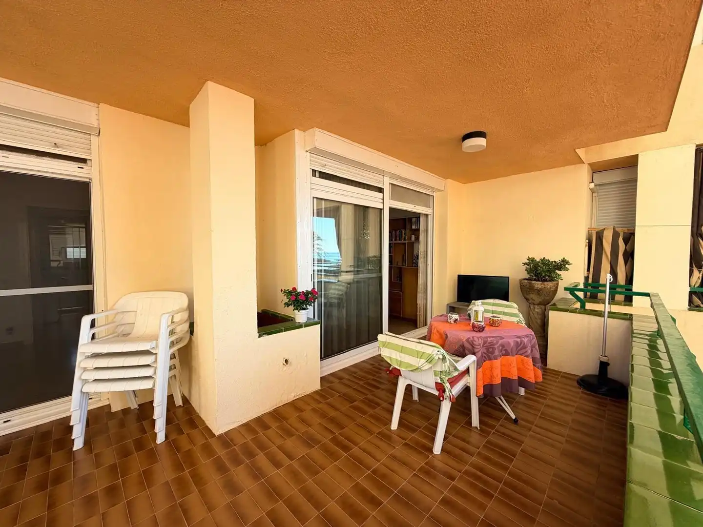 Terrasse von Wohnung zum Verkauf in Cunit mit Terrasse, Abstellraum und Möbliert