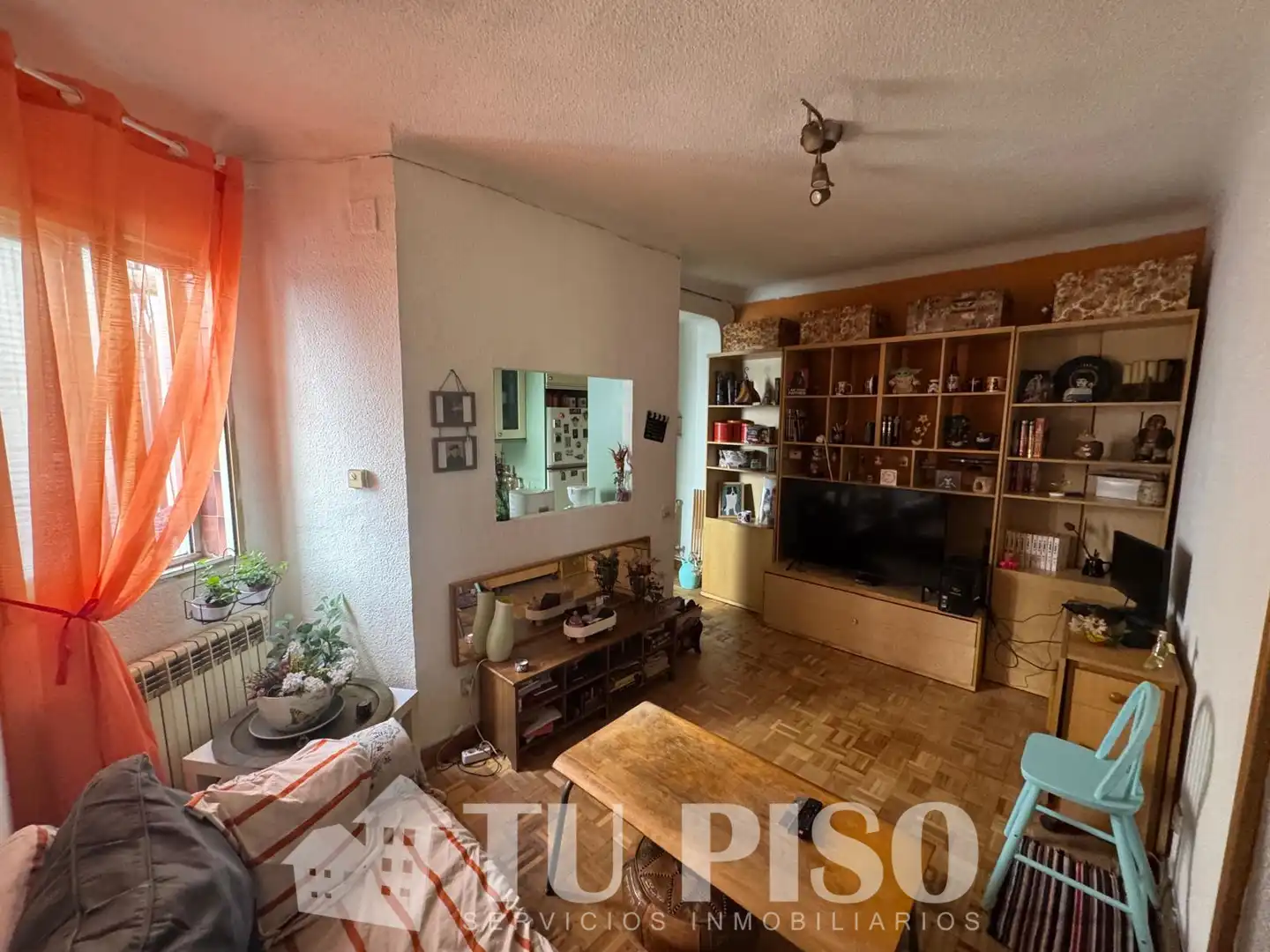 Sala de estar de Piso en venta en Madrid con Calefacción y Amueblado