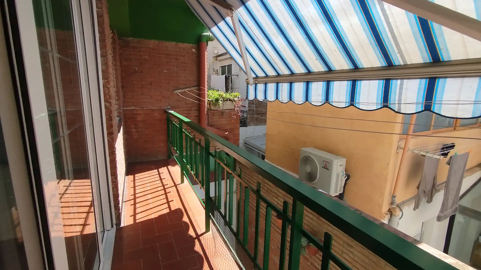 Balcony of Flat for sale in  Barcelona Capital  with Air Conditioner and Balcony