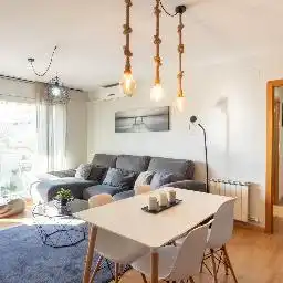 Sala de estar de Piso en venta en Terrassa con Aire acondicionado, Calefacción y Parquet