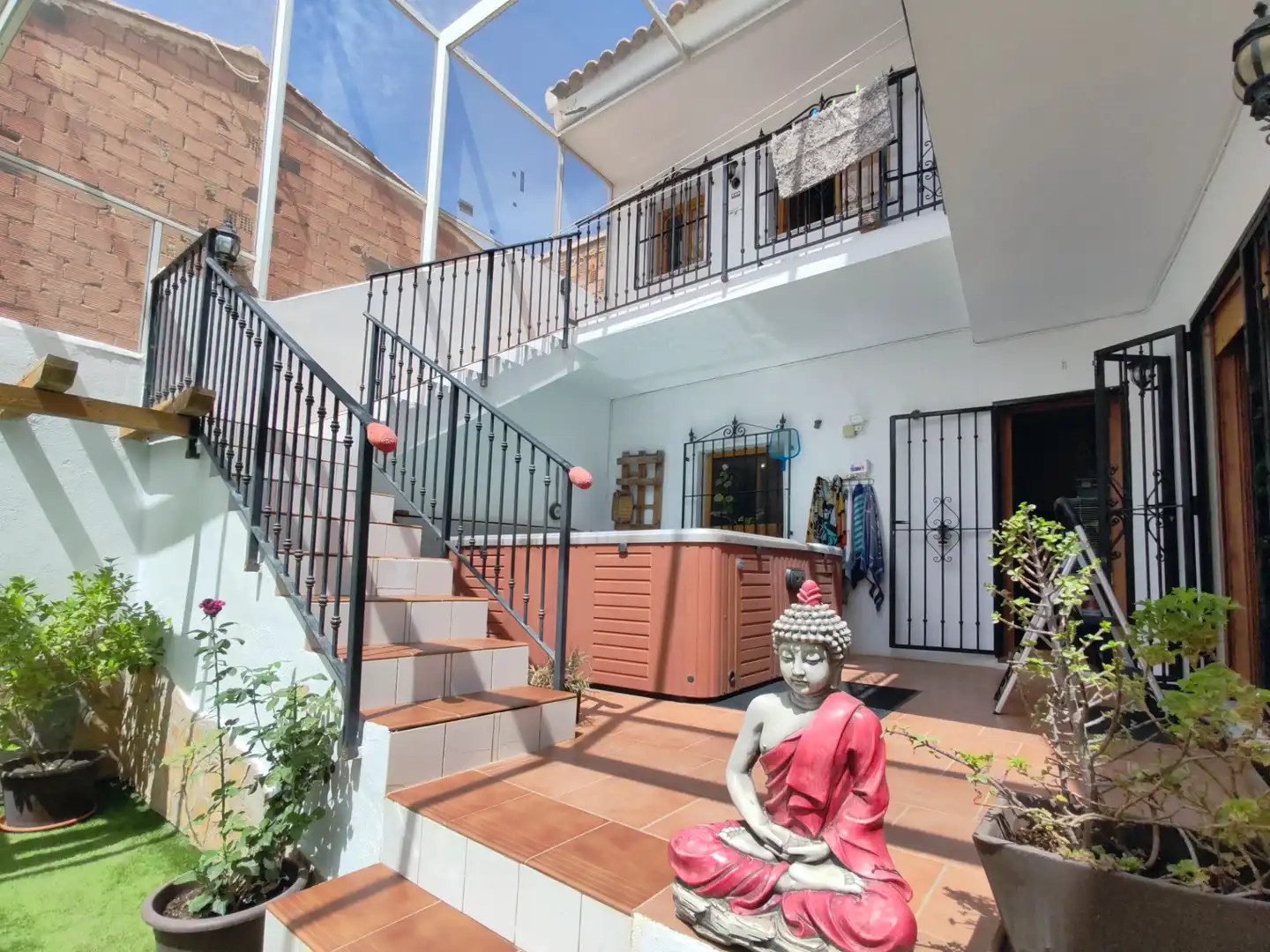 Terraza de Casa o chalet en venta en Huércal-Overa con Aire acondicionado, Jardín privado y Terraza