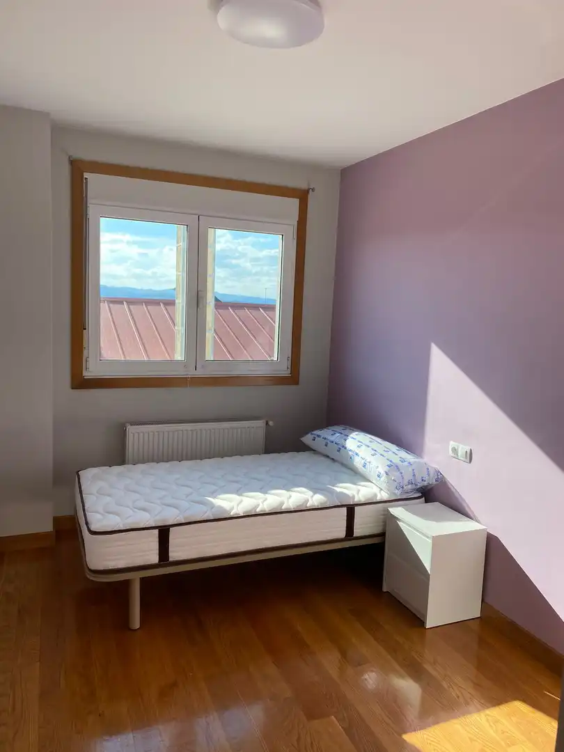 Bedroom of Apartments for rent in Lugo  with Heating and Furnished