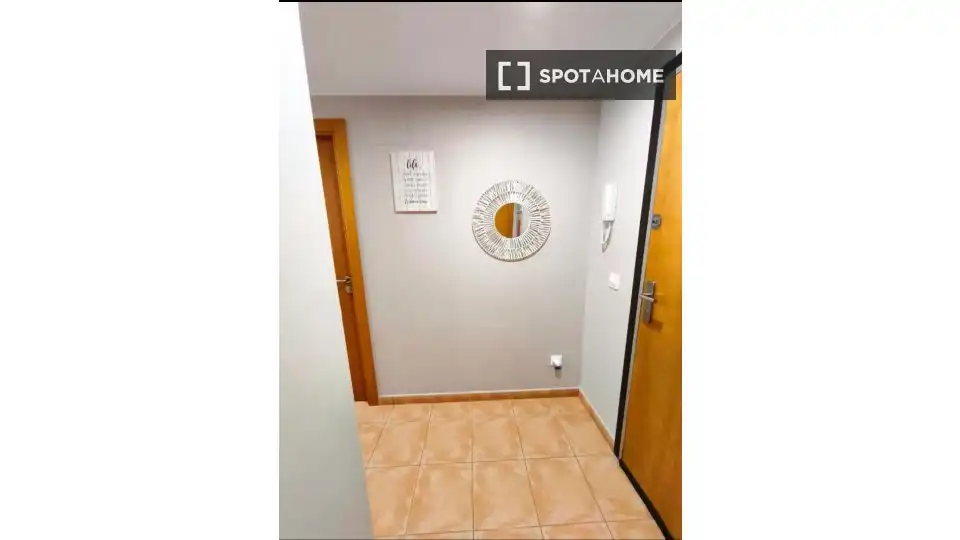 Habitación de Piso de alquiler en Cullera con Aire acondicionado, Calefacción y Amueblado
