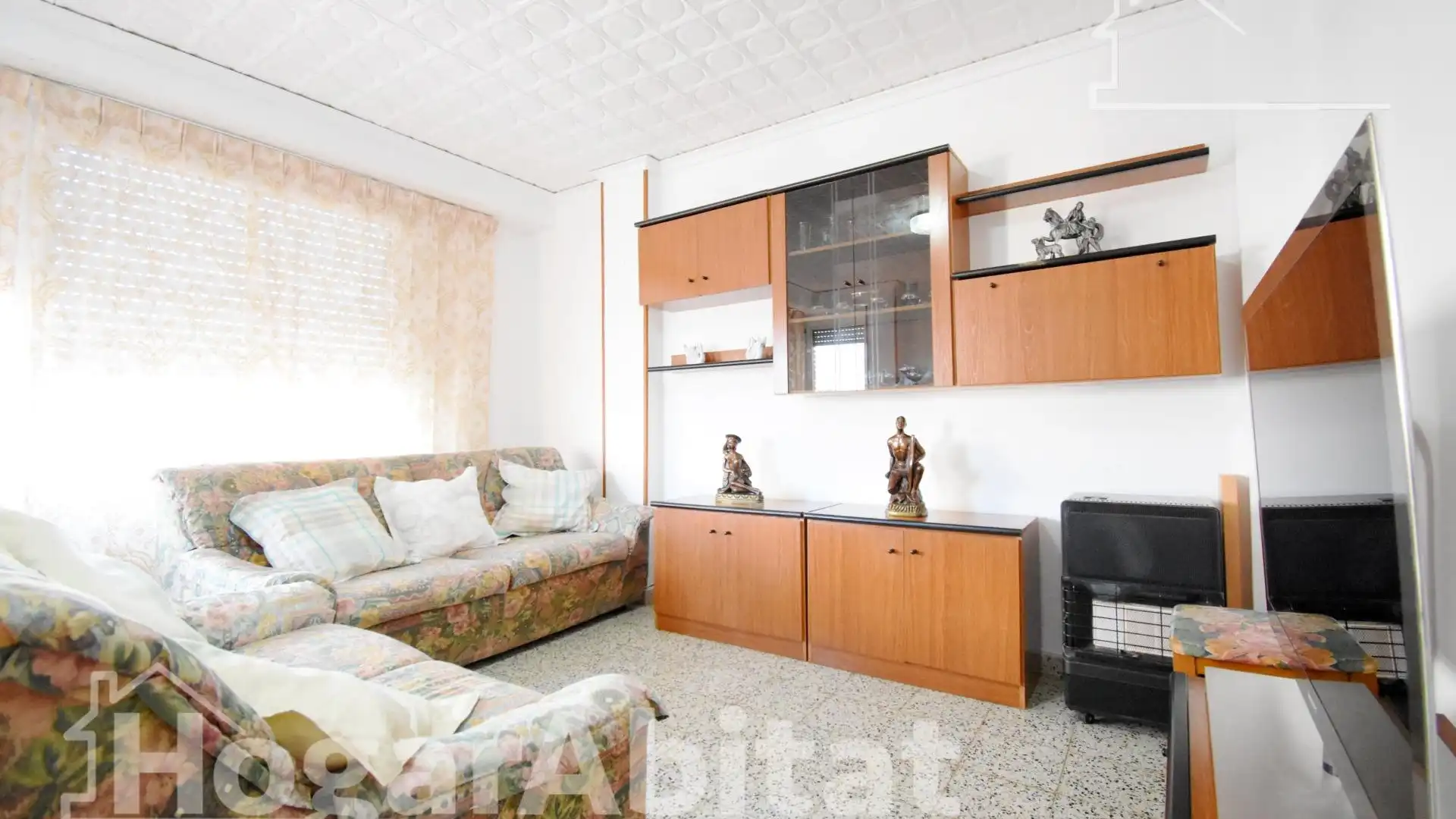 Sala de estar de Piso en venta en Dénia con Terraza y Amueblado