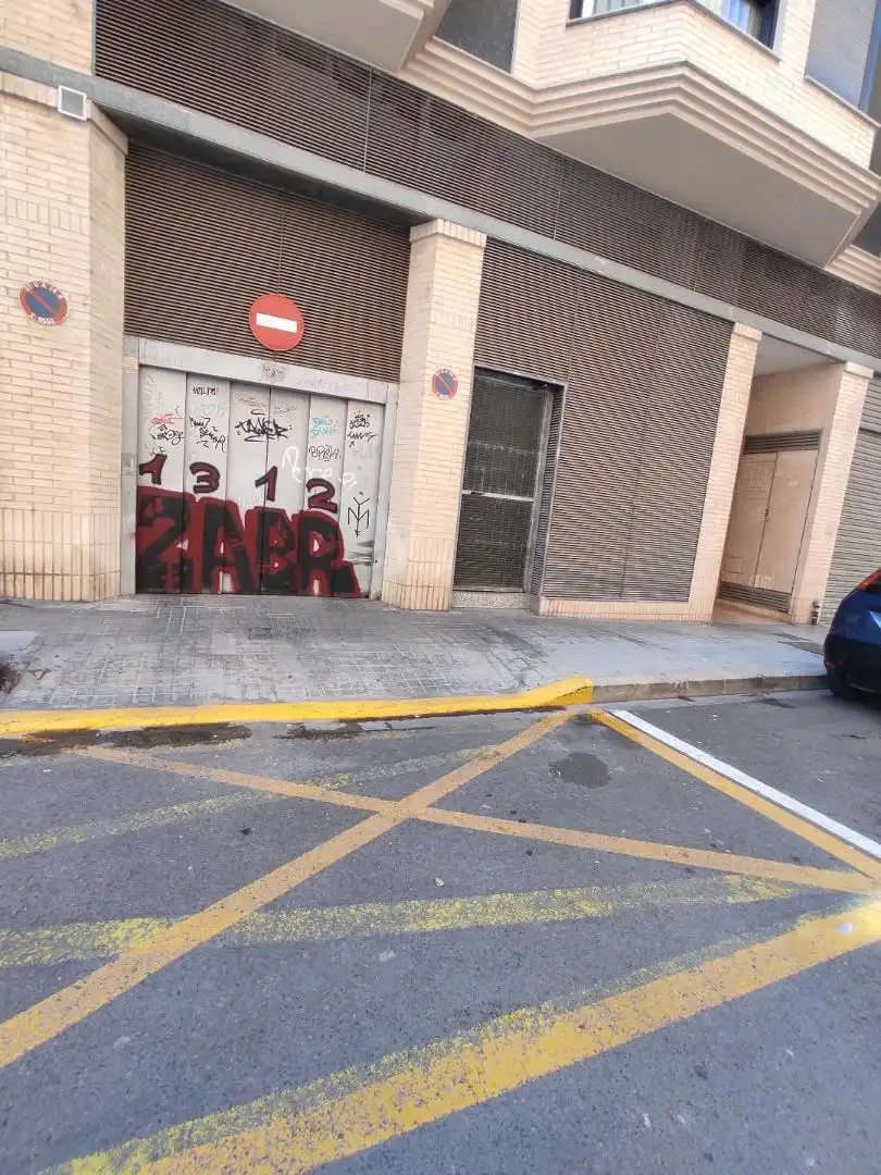 Vista exterior de Garaje en venta en Valencia