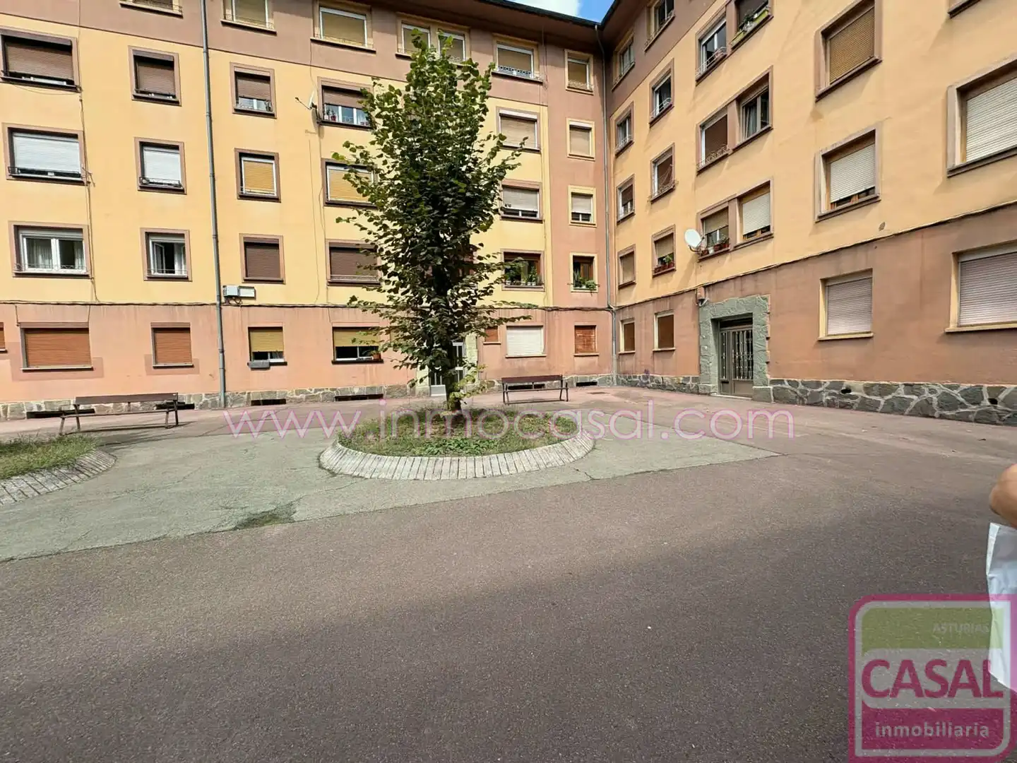 Vista exterior de Piso en venta en Mieres (Asturias) con Calefacción y Amueblado