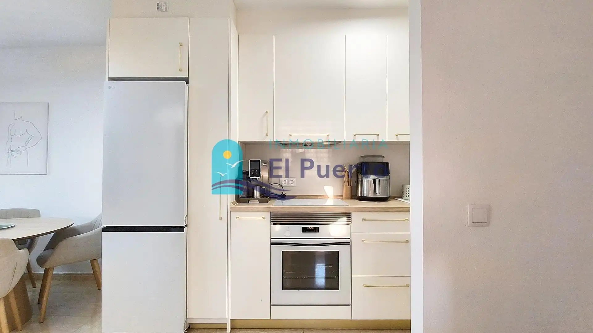 Kitchen of Apartments for sale in Puerto de Mazarrón