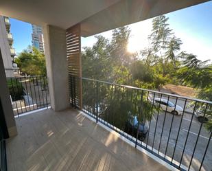 Terrace of Apartment to rent in  Valencia Capital  with Air Conditioner, Heating and Private garden