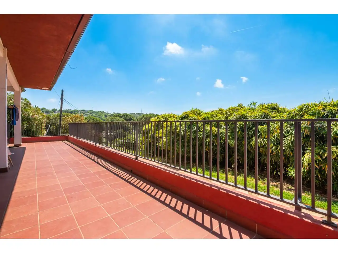 Terrassa de Finca rústica en venda en Argentona amb Aire condicionat, Calefacció i Jardí privat