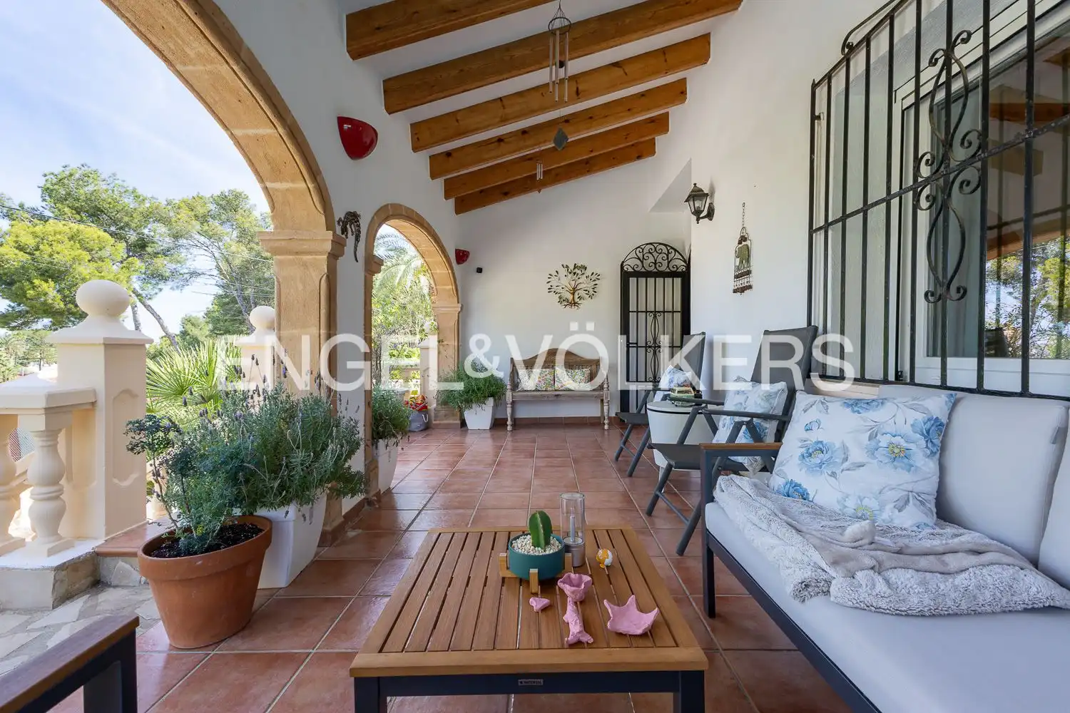 Terrassa de Finca rústica en venda en Jávea / Xàbia amb Aire condicionat, Calefacció i Jardí privat