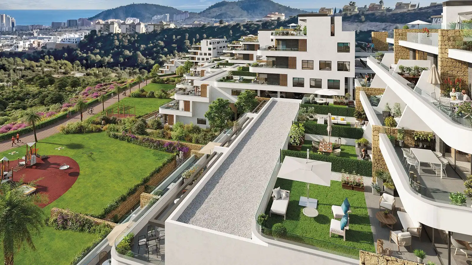 Maisonette mit Pool zum Verkauf in Balcón de Finestrat - Terra Marina, imagen 24