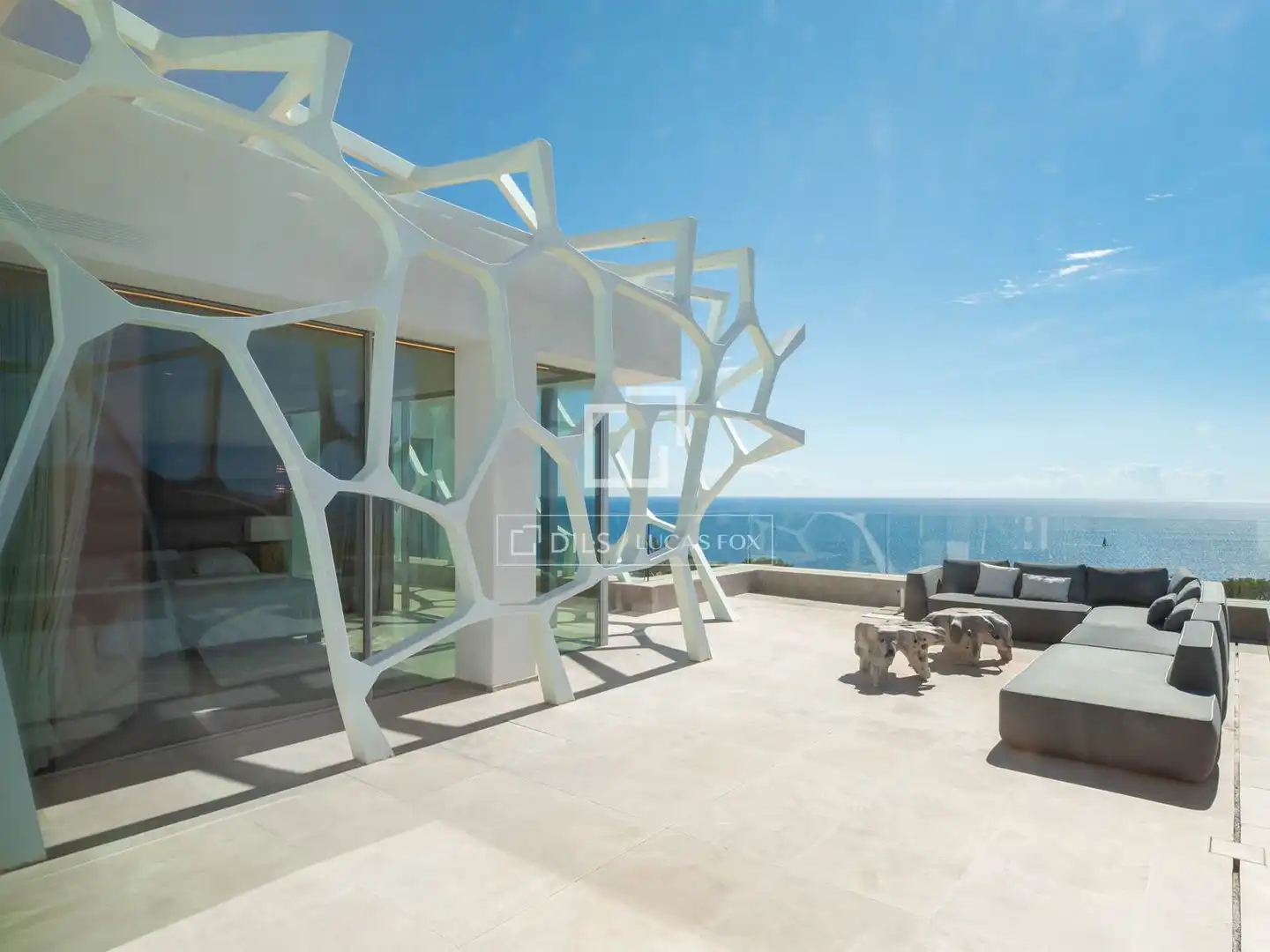 Terrace of Houses for sale in Santa Eulària des Riu  with Air Conditioner, Heating and Private garden