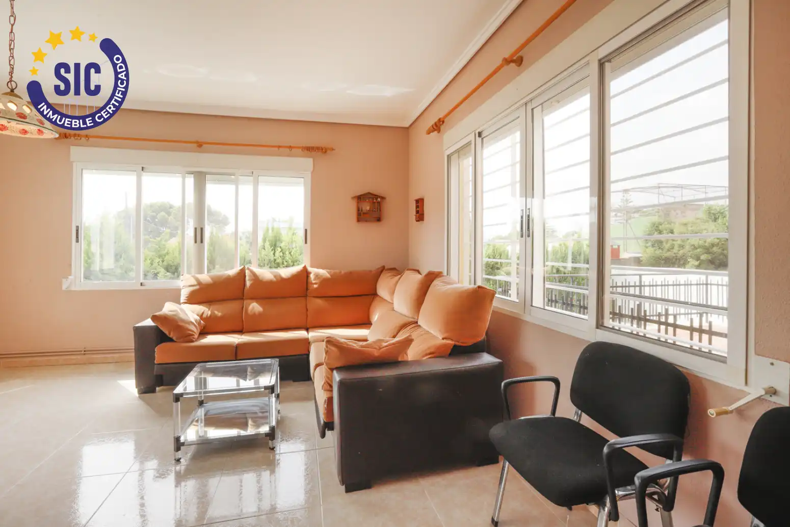 Living room of Houses for sale in Bétera  with Private garden, Terrace and Storage room