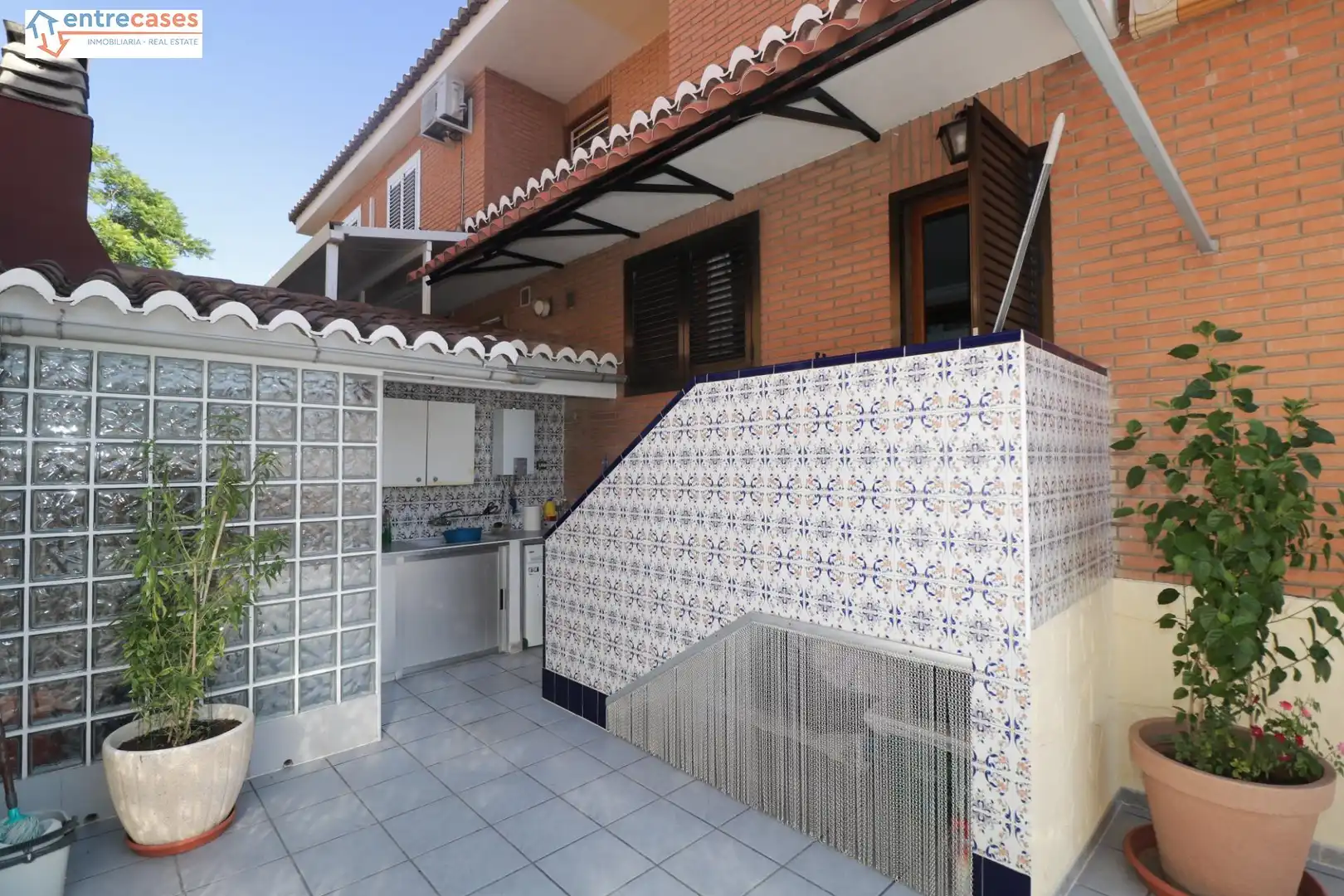 Terrace of Houses for sale in Sagunto / Sagunt  with Air Conditioner, Private garden and Terrace