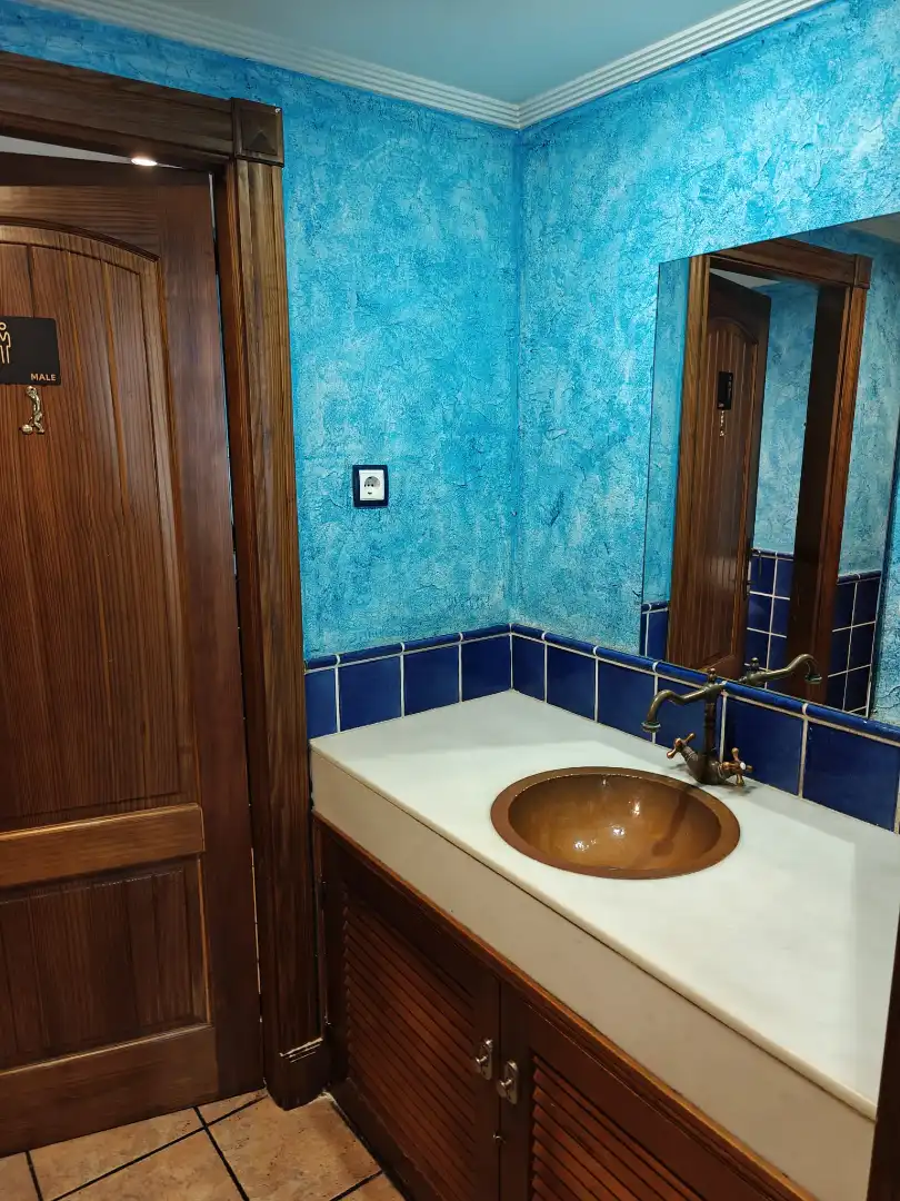 Badezimmer von Geschaftsraum zum Verkauf in San Vicente del Raspeig / Sant Vicent del Raspeig mit Klimaanlage, Möbliert und Alarm