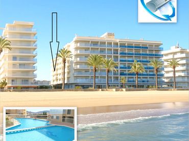 Apartament amb piscina de lloguer a Avinguda del Papa Luna 12