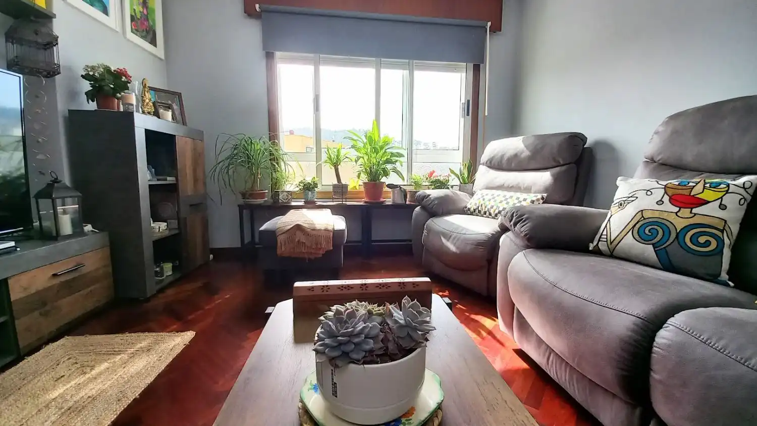 Sala de estar de Piso en venta en Arteixo pueblo