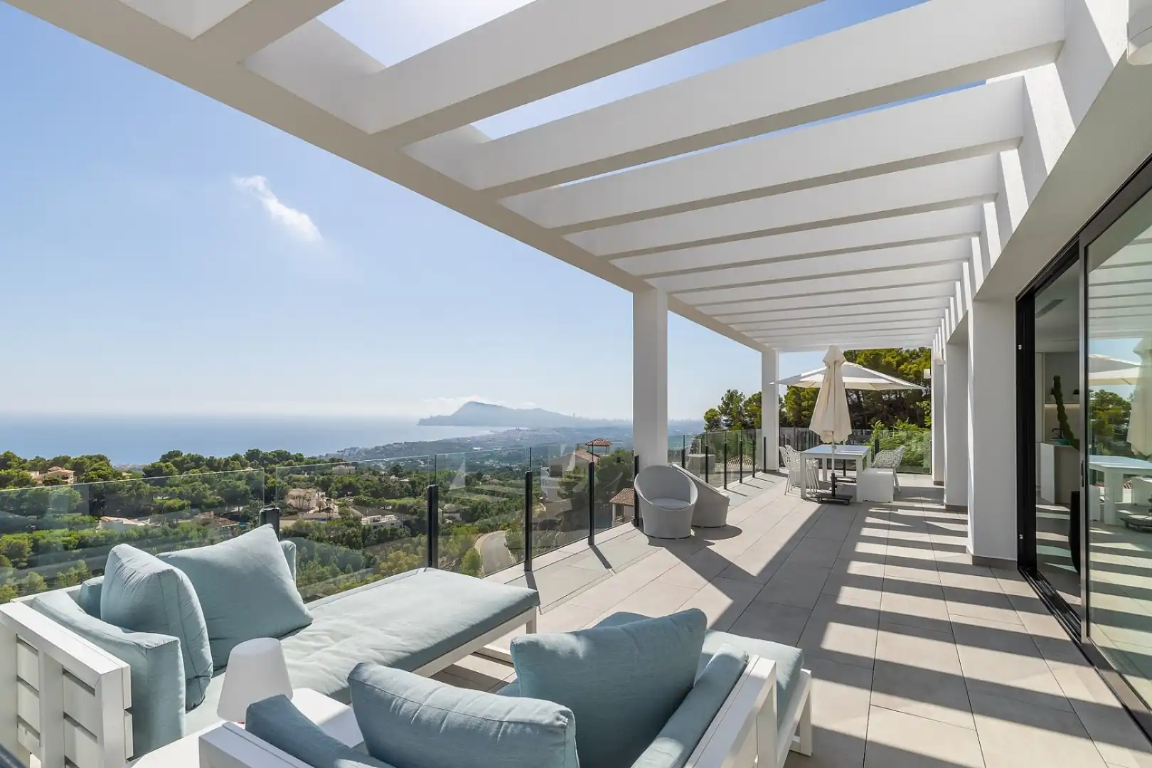 Terraza de Casa o chalet en venta en Altea con Terraza y Piscina