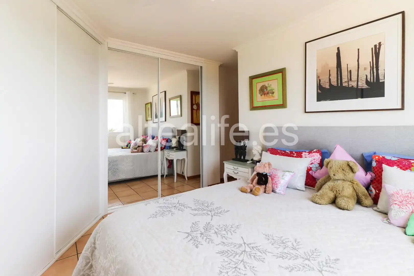 Dormitori de Apartament en venda en Altea amb Aire condicionat, Terrassa i Forn