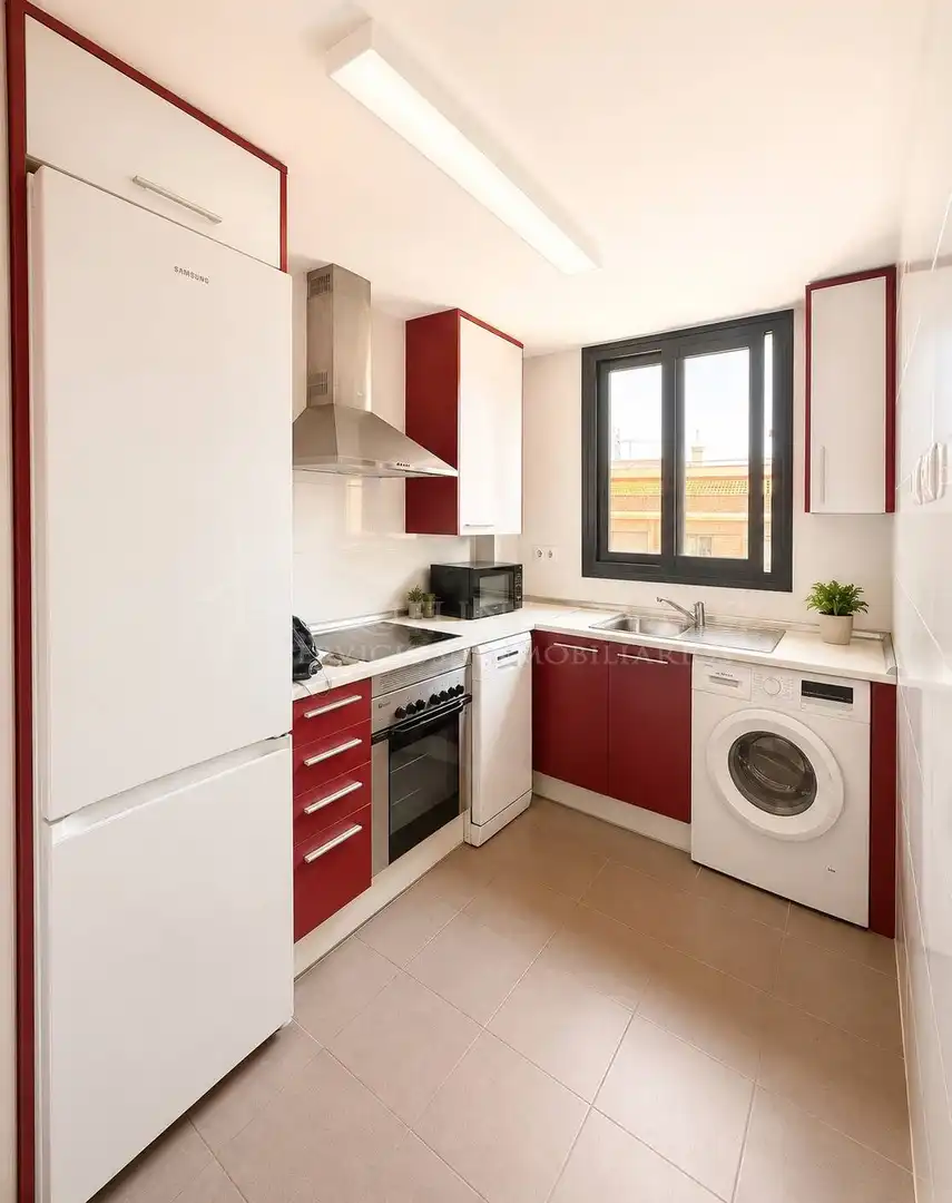 Kitchen of Flat for sale in Móstoles  with Air Conditioner, Heating and Furnished