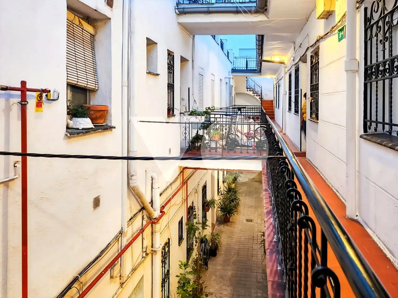 Balcony of Flat for sale in Madrid