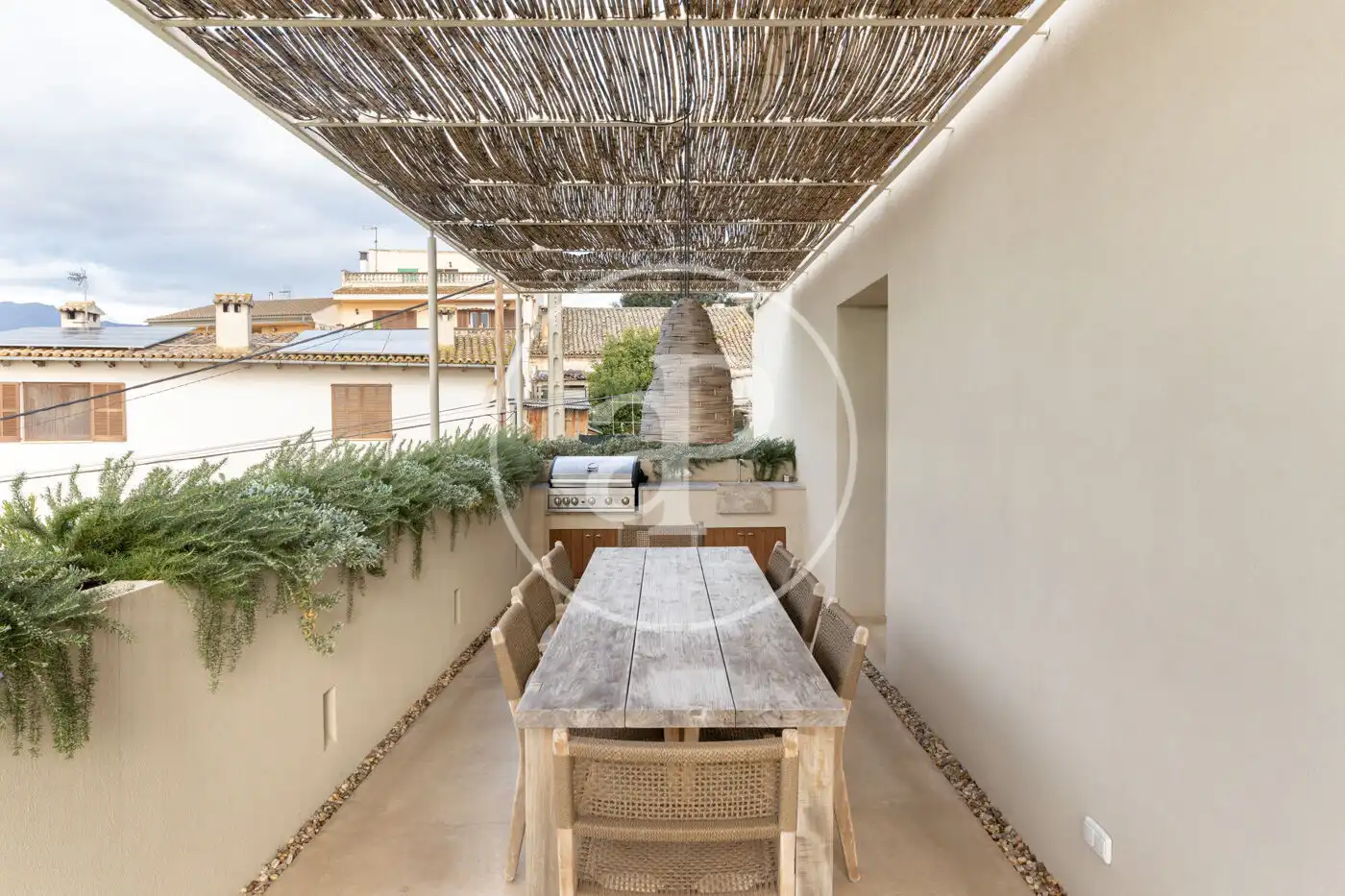 Terraza de Casa o chalet en venta en Búger con Aire acondicionado, Calefacción y Jardín privado