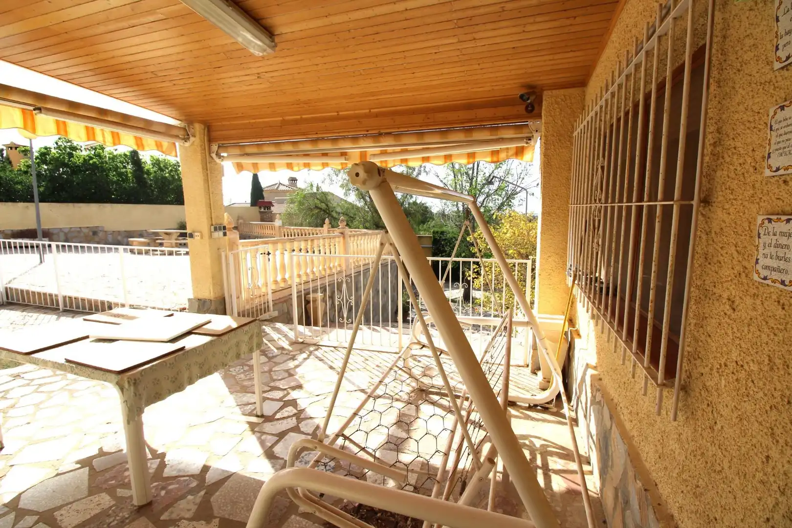 Terraza de Casa o chalet en venta en Alicante / Alacant con Aire acondicionado, Terraza y Piscina