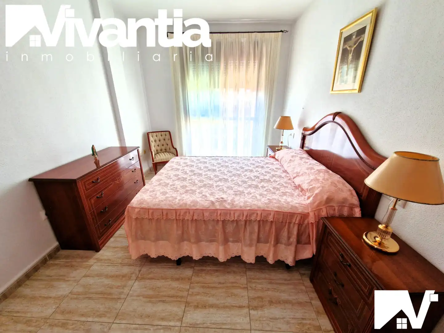 Schlafzimmer von Wohnung zum Verkauf in Lorca mit Klimaanlage, Heizung und Möbliert