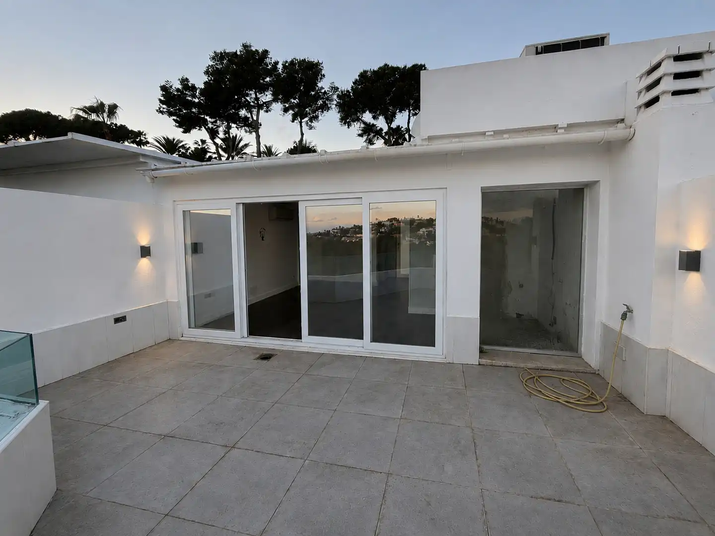 Terrassa de Casa adosada en venda en Benalmádena amb Aire condicionat, Jardí privat i Terrassa