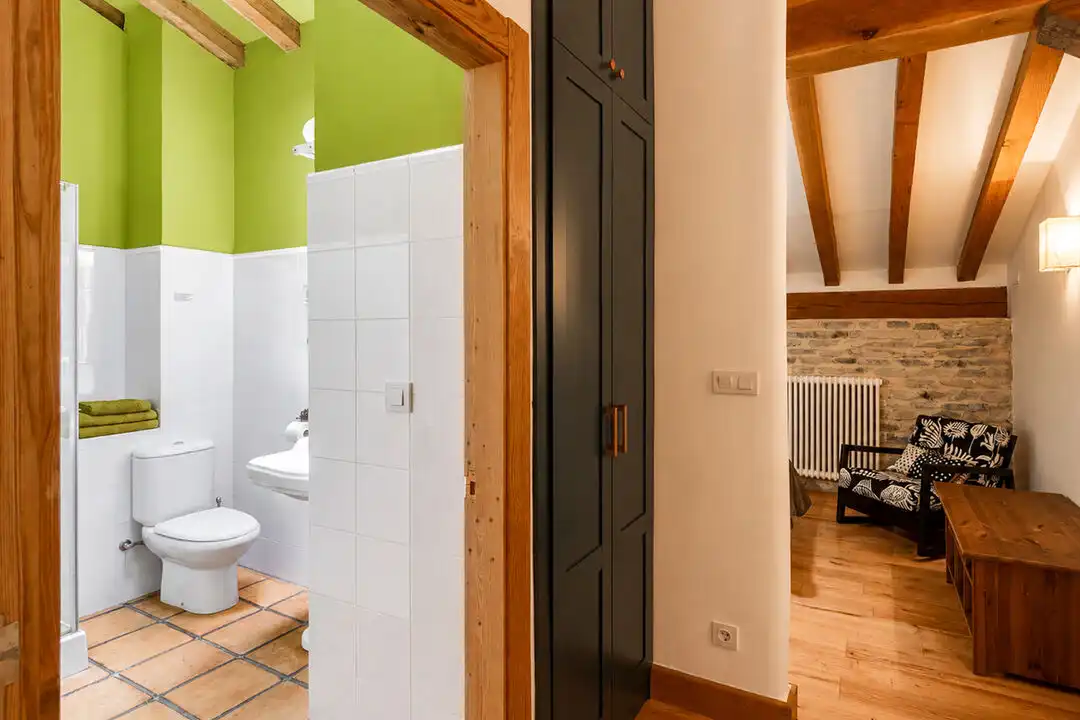 Baño de Casa o chalet en venta en Ayala / Aiara con Aire acondicionado, Calefacción y Jardín privado